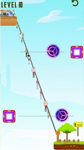 绳索救援任务（Rope Rescue! - Unique Puzzle）手游图3