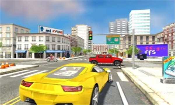 超级闪电车（Splashy Superhero Vertigo racing : Lightning Car）游戏图1