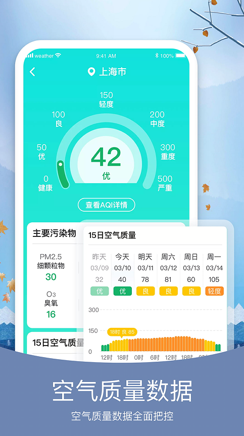 简洁天气app图3