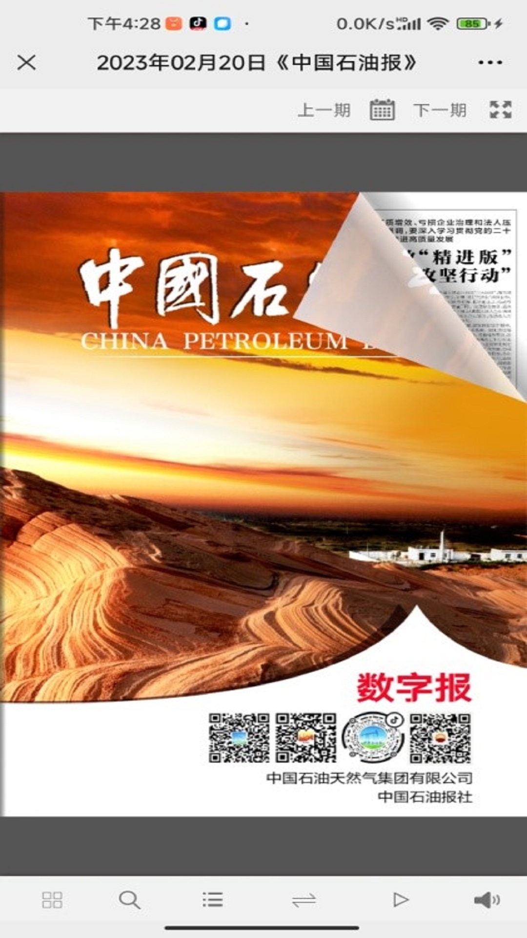 中国石油报官网版