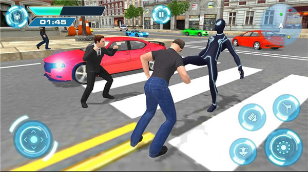 Super Hero Fighting Incredible Crime Battle游戏图2