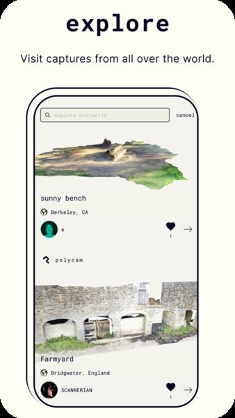 Polycam app图1