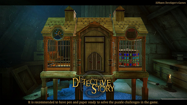 3D Escape Room Detective Story游戏图2