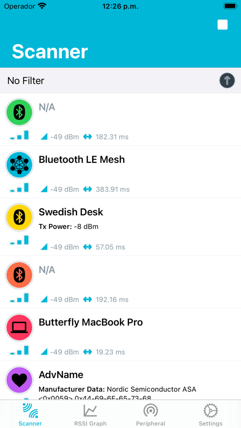 nRF Connect app图3