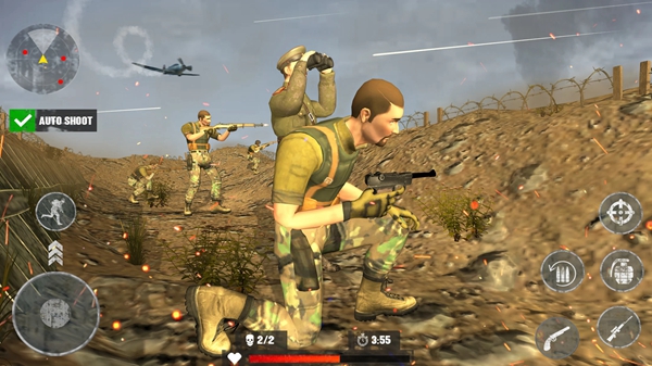 世界大战射击游戏（World War Shooting Game）图3