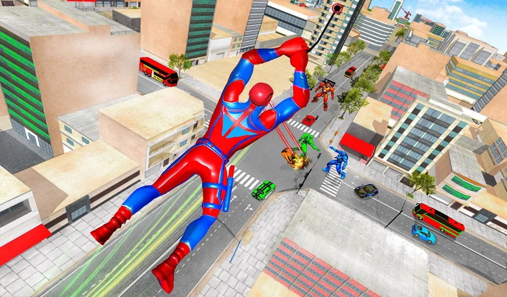 音速超人城市英雄（Flying Superhero Laser Robot）图1
