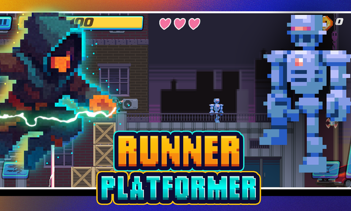 Pixel Runners: Time Shift游戏图2