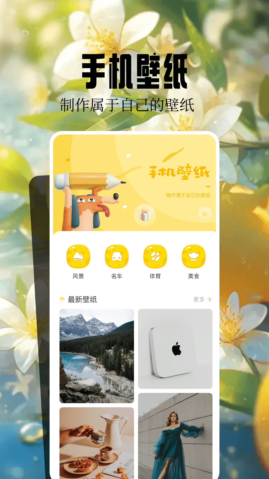 魔秀壁纸app图1