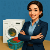 3D自助洗衣店游戏图标