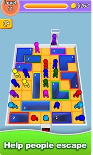 Color Block：People Away Jam手机版图2