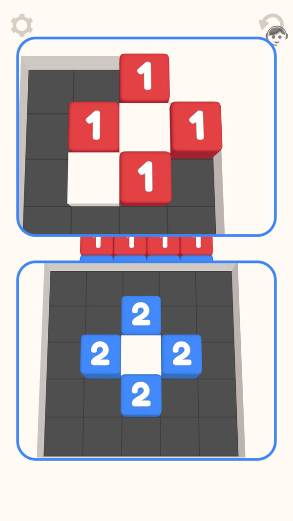 哇哦数字搭子游戏图1