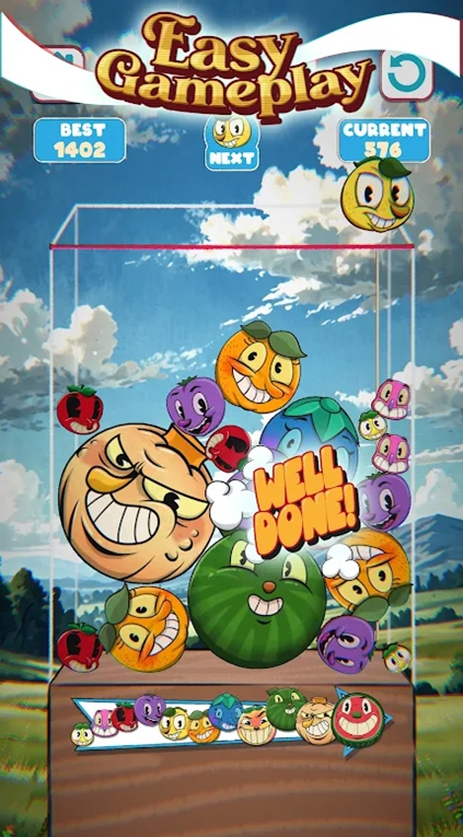 水果匹配（Fruitoons）游戏图2