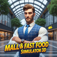 Mall and Fast Food Simulator 3D图标