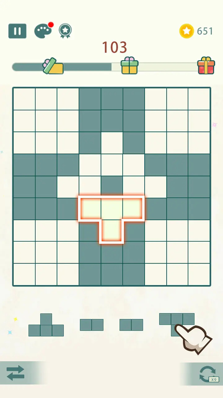 方块九宫格
