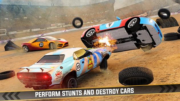 拆迁赛车撞车特技（Demolition Racing Car Crash Stunts）图2
