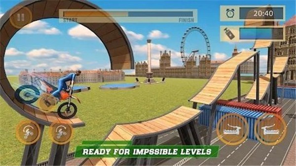 伦敦城市摩托车特技（London City Motorbike Stunt Riding Simulator）图3