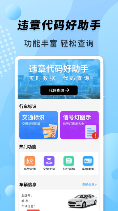 行车违章代码查手机版图3