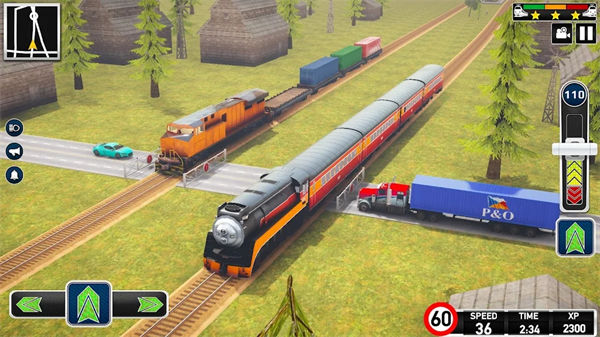 城市巡回列车游戏(City Train Station-Train games)图2