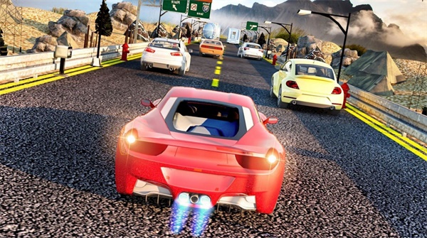 Super 3D Car Racing Games Pro