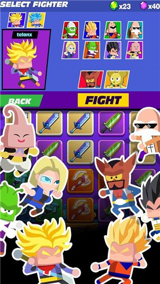 放置进化（Super Z Idle Merge Fighters）图2