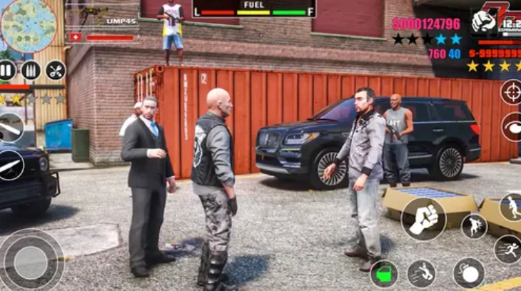 Real Vegas Crime Gangster Game手机版图2