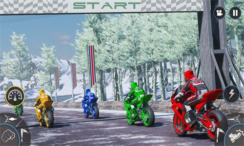 自行车赛车摩托骑士(Bike Racing Moto Rider Game)图1