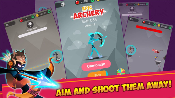 火柴人史诗弓箭手（Stickman Epic Archer）图3