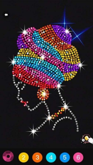 钻石着色（Diamond Coloring）游戏图2