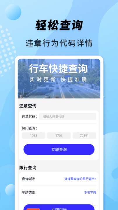 行车违章代码查手机版图1