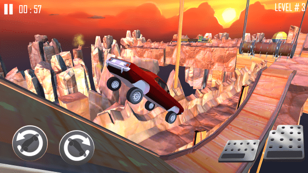 疯狂极限汽车特技比赛（Car Stunts Race: Extreme Train）手游图2