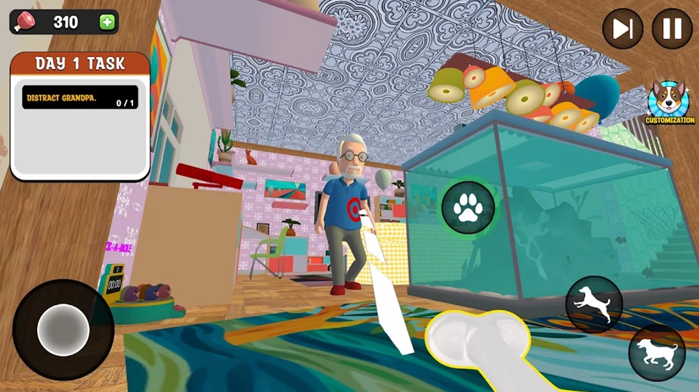 宠物狗模拟：小狗恶作剧（Pet Dog Simulator Puppy Pranks）游戏