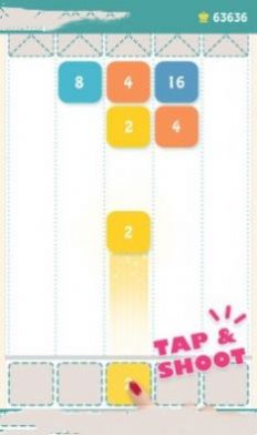 Shoot Merge-2048 Brick游戏图3