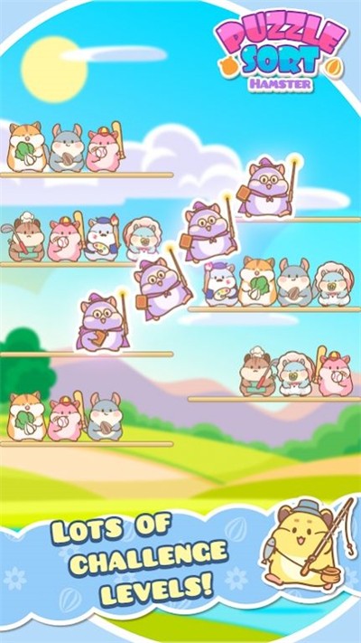 Hamsters Sort游戏图2