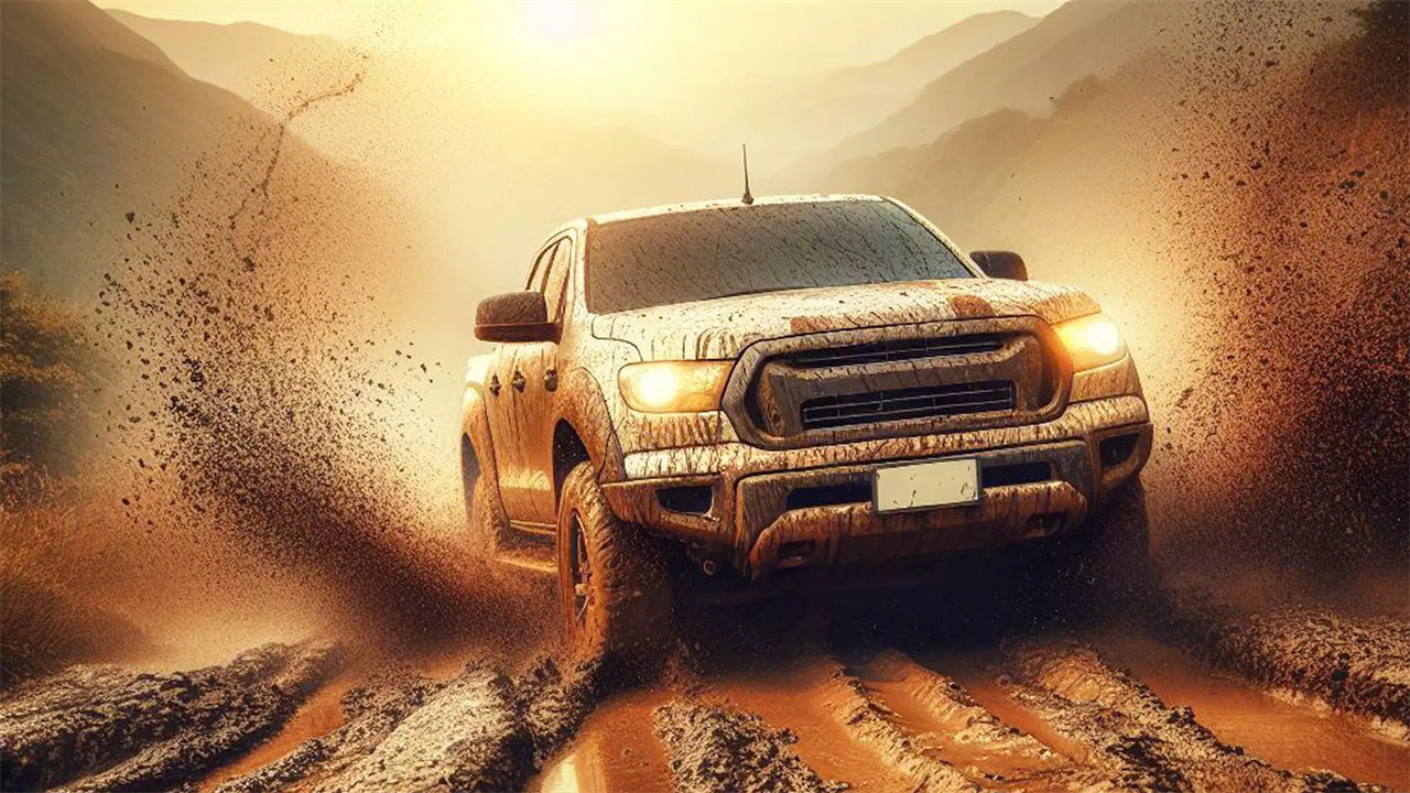 Pickup truck game offroad sim游戏图2