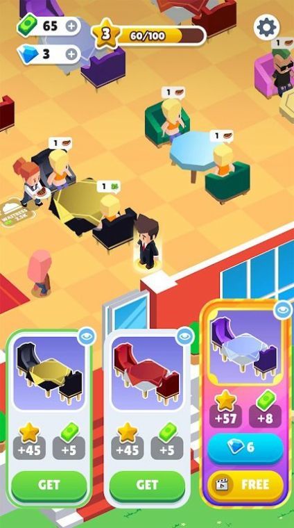 The Dream Restaurant Tycoon Game游戏图3