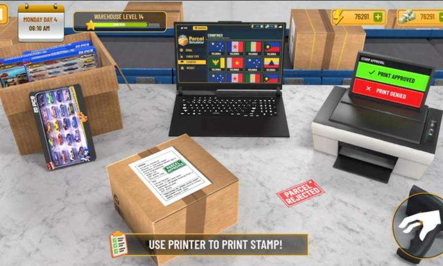 包裹递送模拟器3D游戏