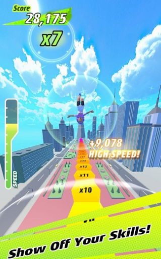 城市摆荡跑（Urban Swinger）游戏图1
