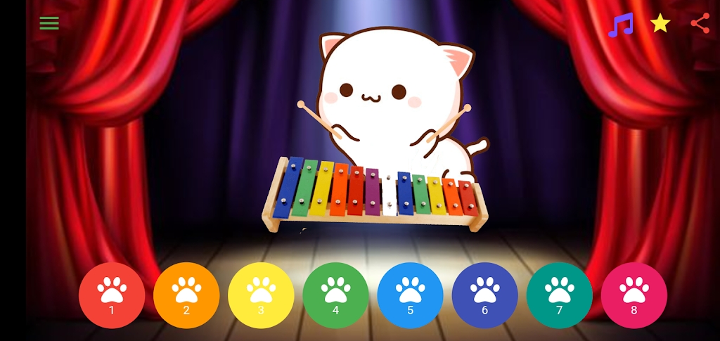 Peach Cat Music游戏
