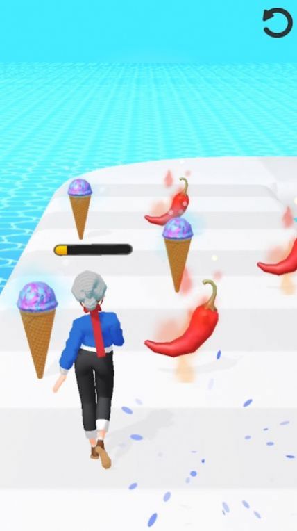 冰火女孩吃辣椒变身（Hot Run 3D）图3