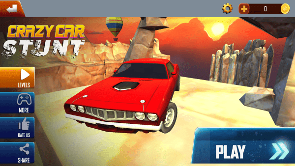 疯狂极限汽车特技比赛（Car Stunts Race: Extreme Train）手游图3