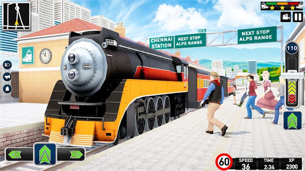 城市巡回列车游戏(City Train Station-Train games)图3
