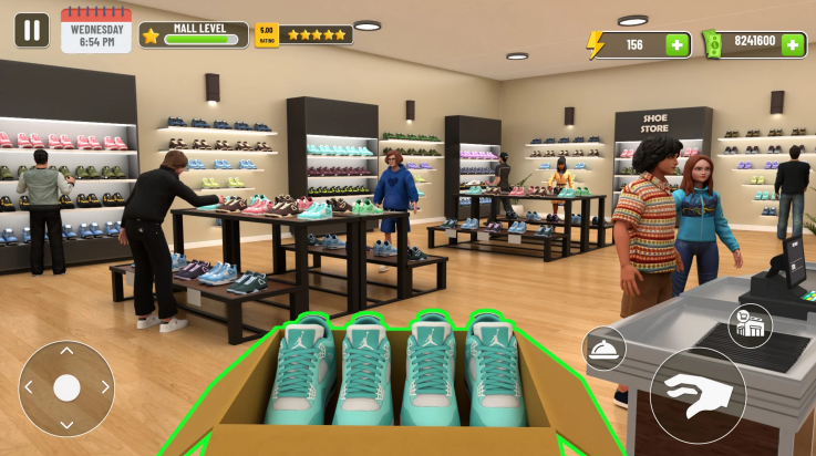 Mall and Fast Food Simulator 3D