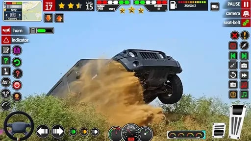 爬山吉普车模拟器(Jeep Driving : Hill Jeep Game)图2