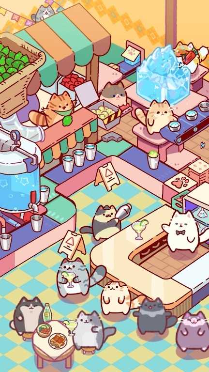 Cat Idle Restaurant游戏图2
