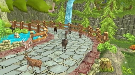 Deer Racing in Jungle游戏图1