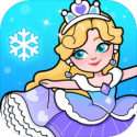 剪纸公主的冰雪世界游戏图标