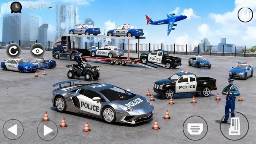 城市警车行动游戏图2