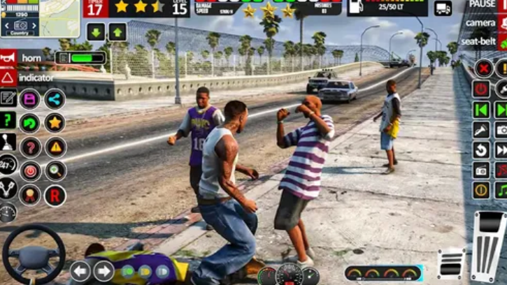Real Vegas Crime Gangster Game手机版图3