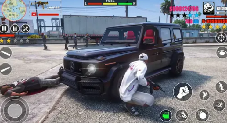 Real Vegas Crime Gangster Game手机版图1