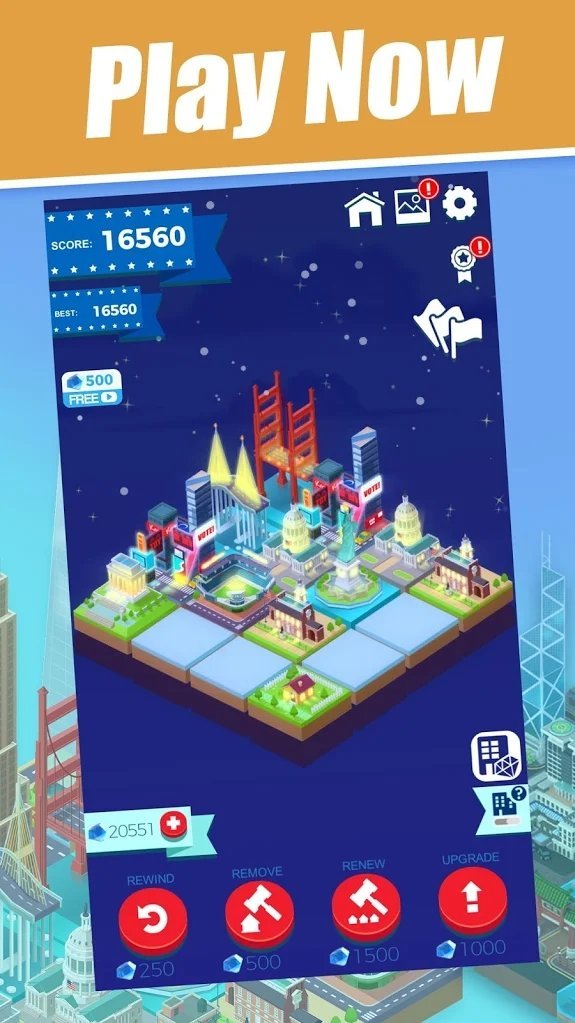 城市合并（CityMerge）游戏图3